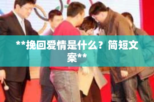 **挽回爱情是什么？简短文案**