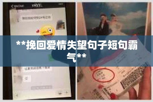 **挽回爱情失望句子短句霸气**