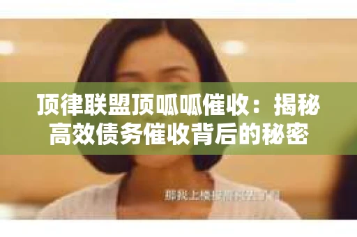 顶律联盟顶呱呱催收：揭秘高效债务催收背后的秘密