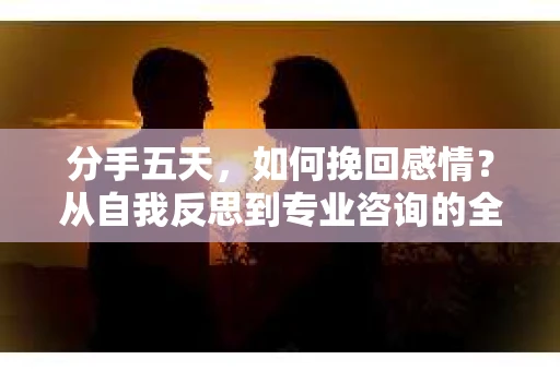 分手五天，如何挽回感情？从自我反思到专业咨询的全面解决方案