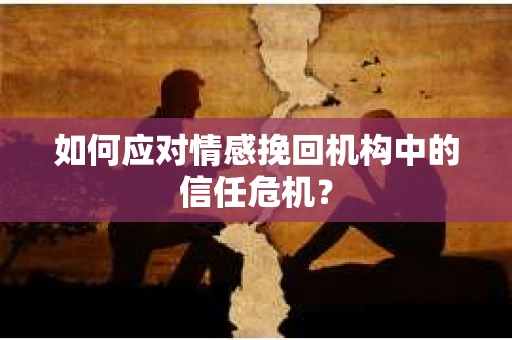 如何应对情感挽回机构中的信任危机？