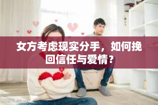 女方考虑现实分手，如何挽回信任与爱情？