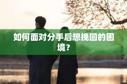 如何面对分手后想挽回的困境？